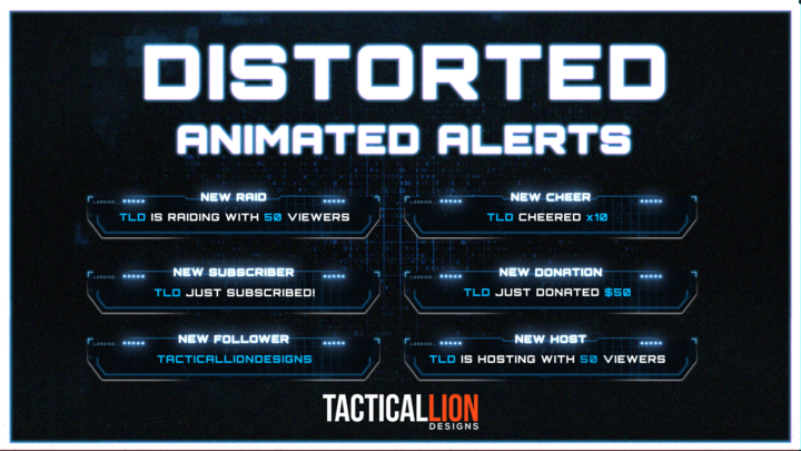 stream alerts distorted
