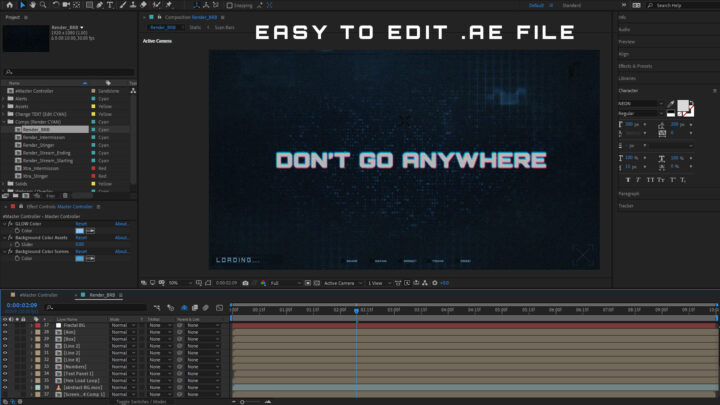 Easy to edit AE